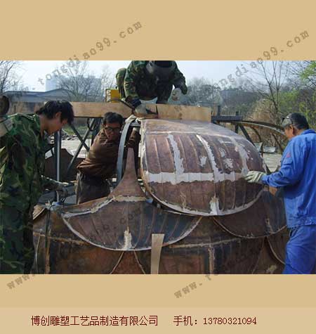 哈尔滨极乐寺大佛制作流程1