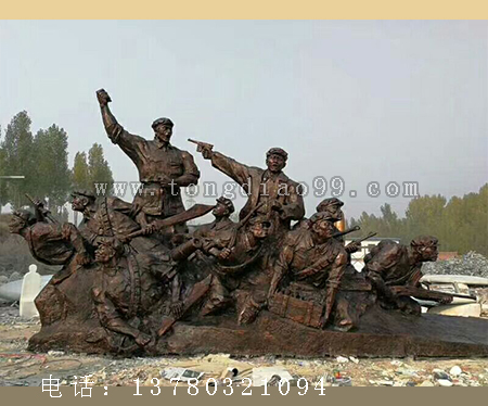 人物群雕