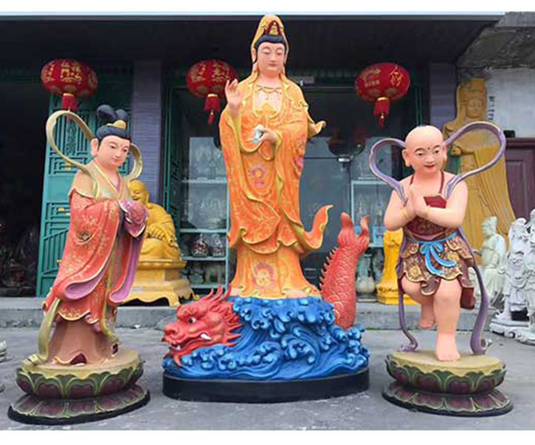 观音铜佛像雕塑