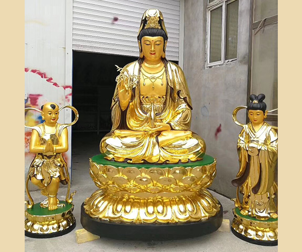 铸铜净水观音